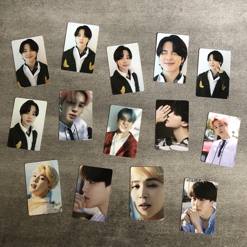 Jimin BTS Dicon 101 Official Photocard Sharing