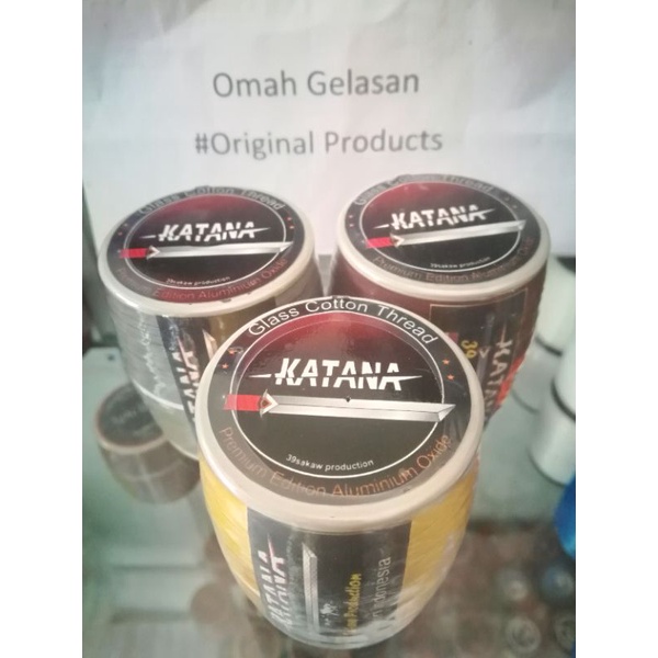 Gelasan Katun 50 core 2 Katana Original Kualitas Turnamen