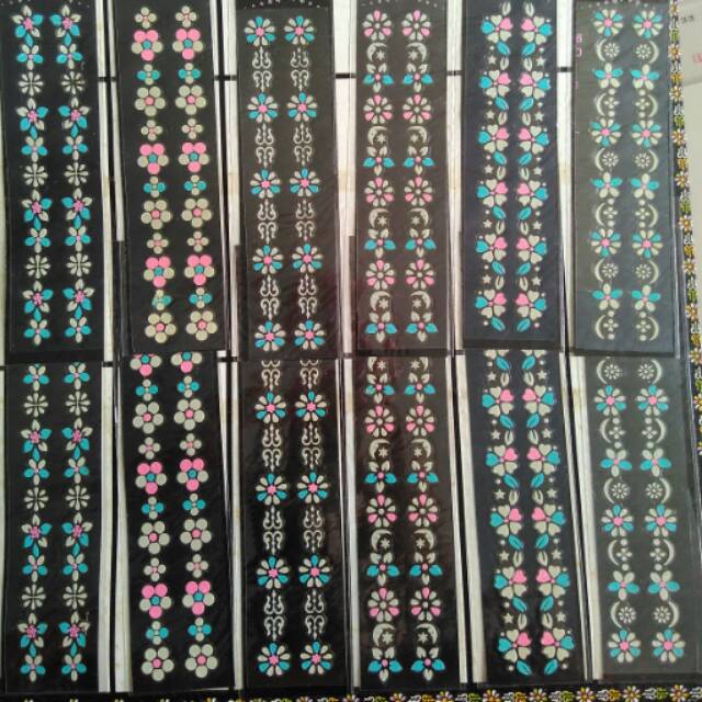 

sticker stiker gelang glow in the dark