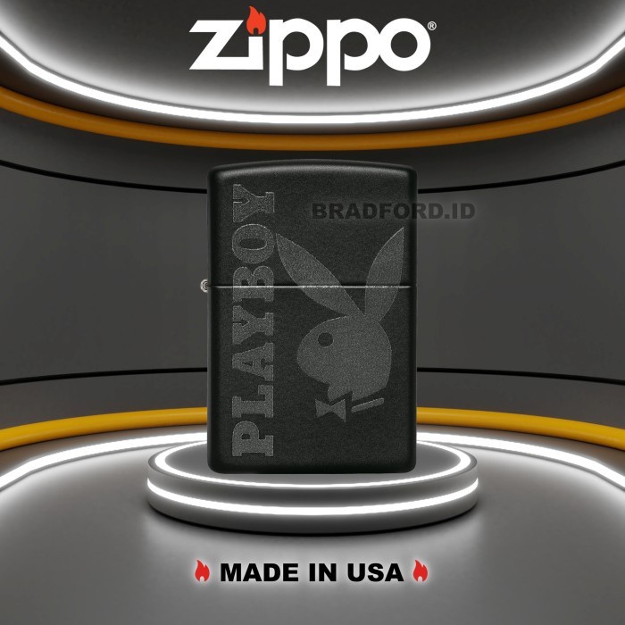 Mancis Zippo Playboy 49342 Original Garansi Resmi Made In USA