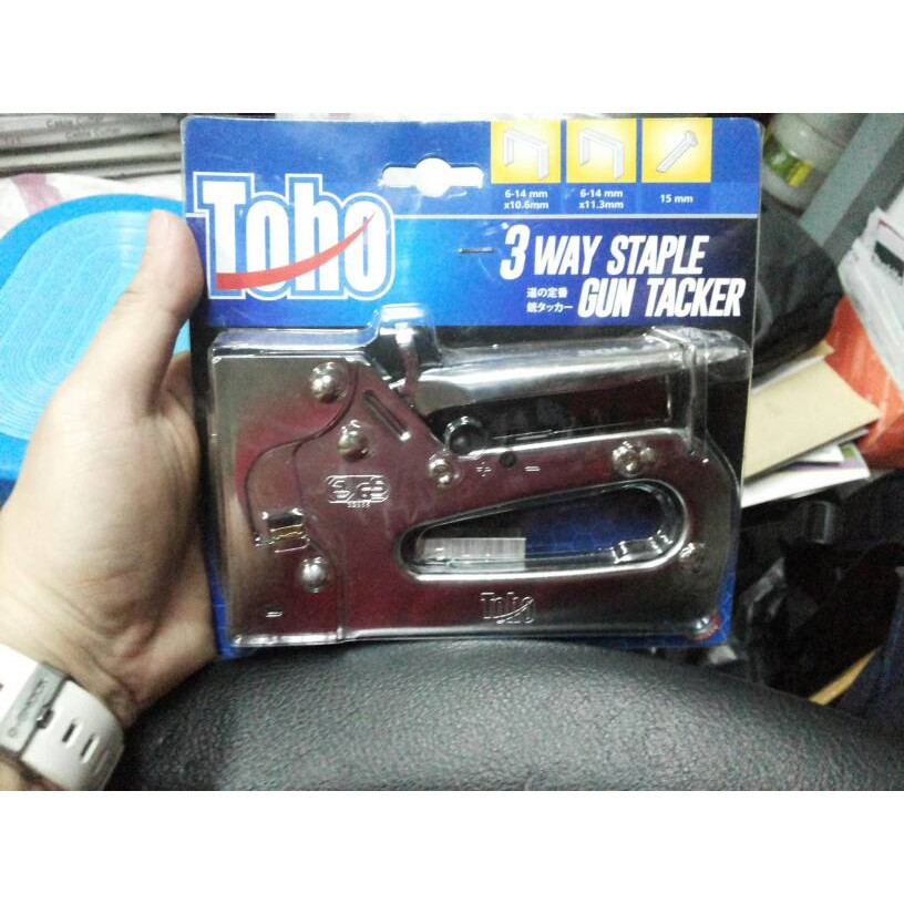 HOT Gun Tacker Toho 3 way Terbagus