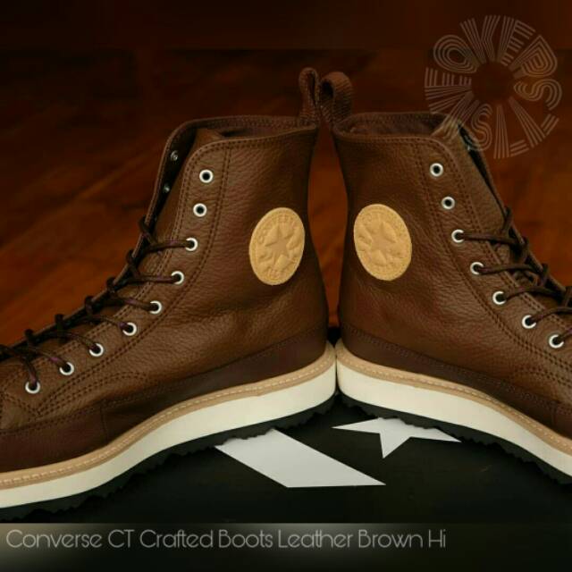 converse boot brown