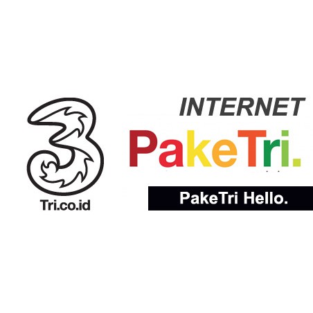 Paket Data Kuota Internet TRI THREE 3 1GB/ 2GB/ 3GB/ 4GB/ 5GB/ 6GB/ 8GB/ 10GB/ 33GB/ 66GB & PULSA