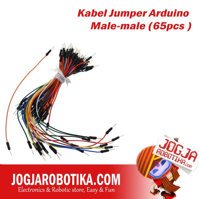 Kabel Jumper Arduino Male Male (65pcs)