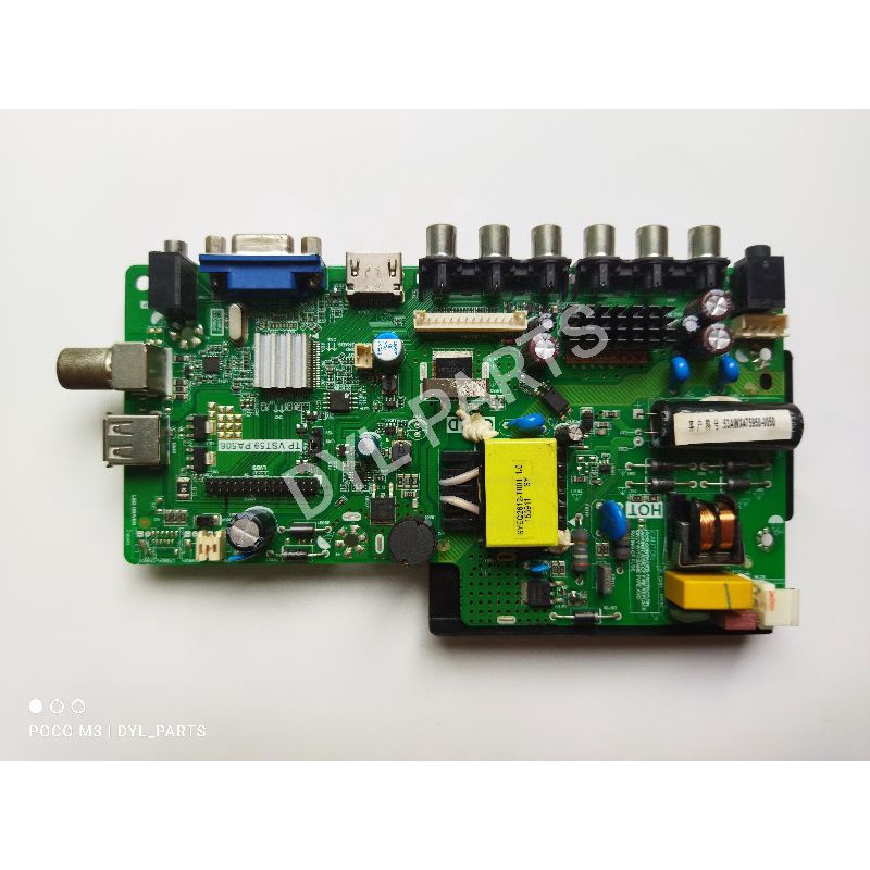 MB - MAINBOARD - MESIN TV LCD LED PANASONIC TH22D305G - TH 22D305G - 22D305G - 22D305 - 22 D 305 G