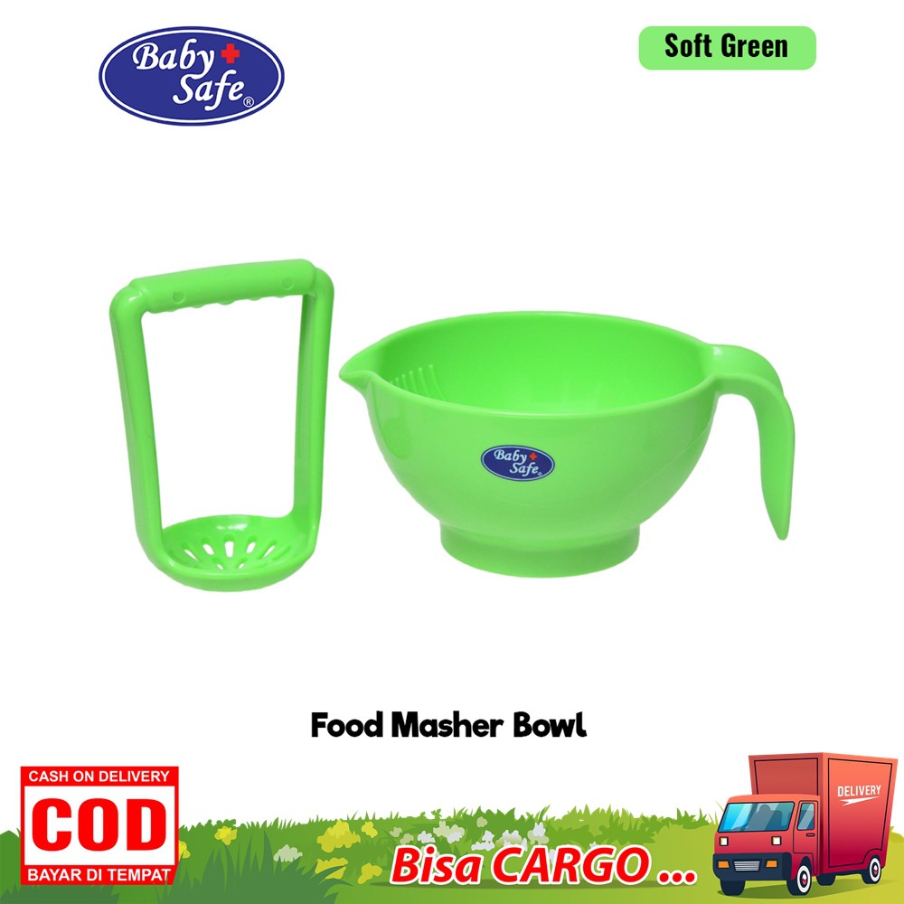 Baby Safe Food Masher Bowl Penghalus Makanan Bayi AP008