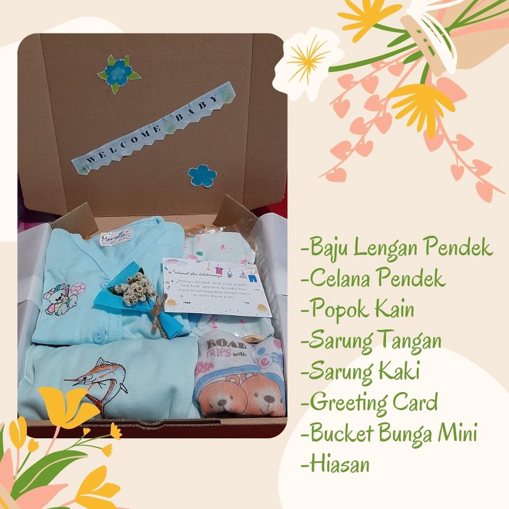 

HAMPERS - GIFT BOX - KADO - HADIAH - NEW BORN - BAYI BARU LAHIR 2