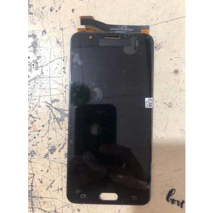 lcd samsung j7 prime ori oem hitam putih - Hitam
