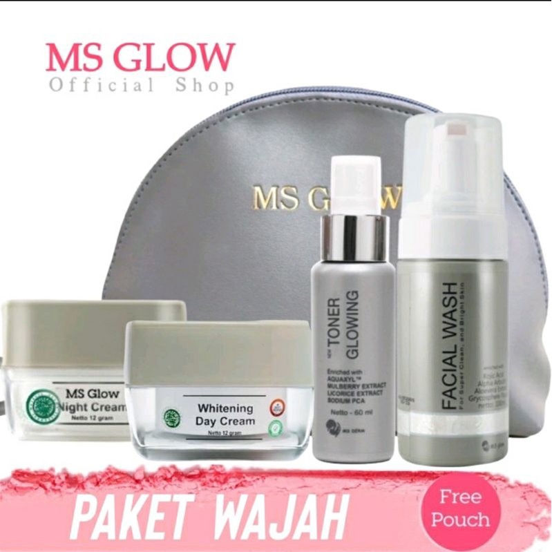 

MS GLOW BPOM READY STOK ORIGINAL / PAKET WAJAH MS GLOW / PERAWATAN MS GLOW / WHITENING MS GLOW