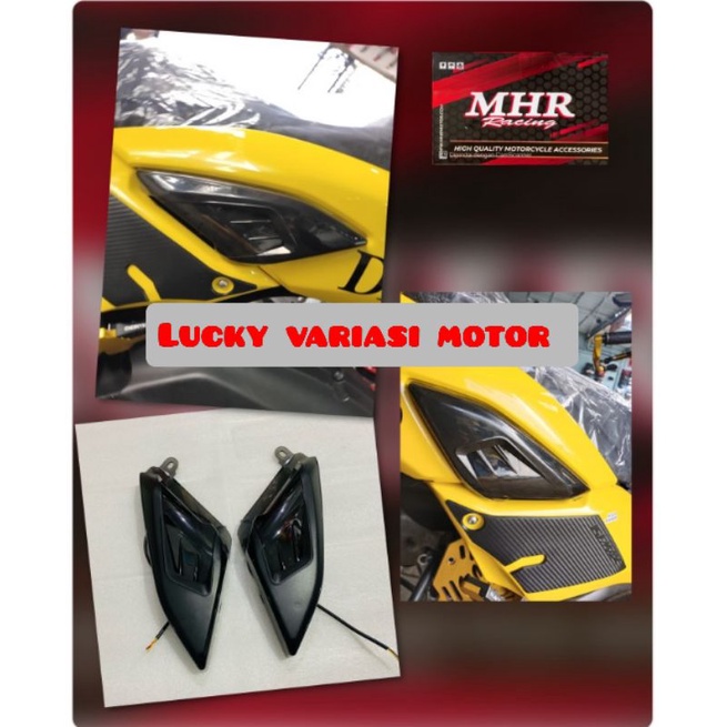 Cover/Tutup Body Tengah Samping Led Nmax 2020 MHR Original