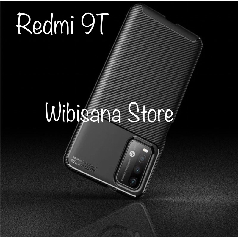 WS95 Original Case Sarung Hp Xiaomi Redmi 9T 9 T Auto Focus Hard Soft Rugged Line Casing Cover Ori