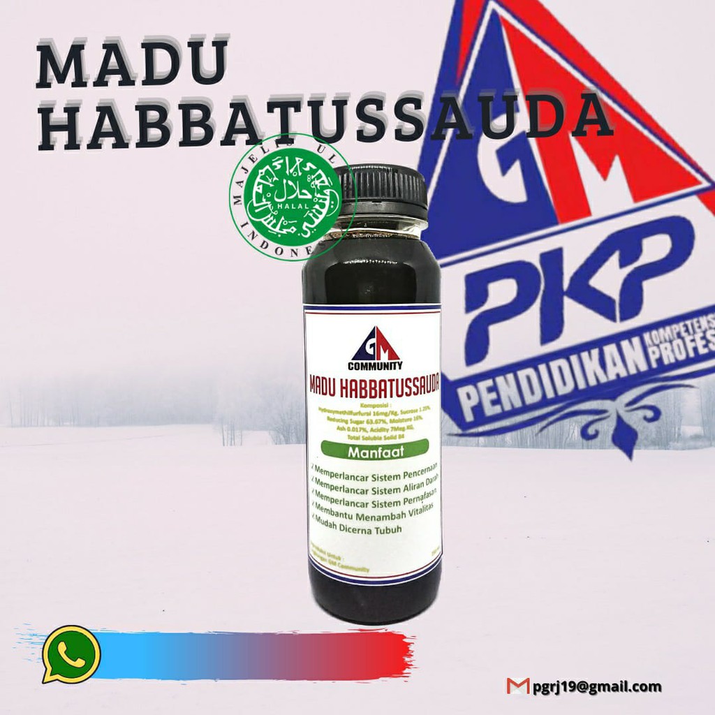 

Madu Habbat GM - Madu pilihan terbaik untuk kesehatan anda.