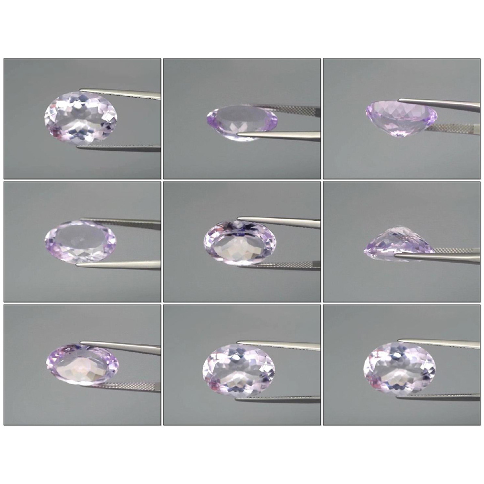 Vs Clean 11.03ct 18x13.5mm Oval Natural Untreated Light Purple AMETHYST AT102