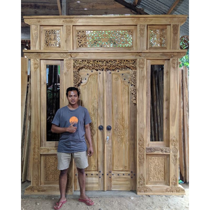 Pintu Gebyok Minimalis | Gebyok Solo | Gebyok Cirebon