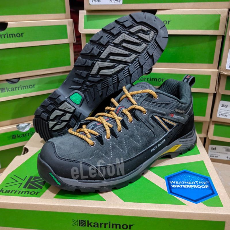 Sepatu Karrimor Hot Rock Low Original Sepatu Hiking Gunung Pendaki Karimor Sale