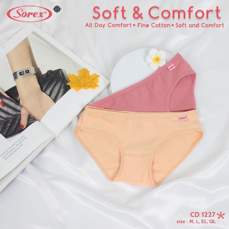 SOREX  Cd Katun Mini 1227 Low Waist Sepinggul