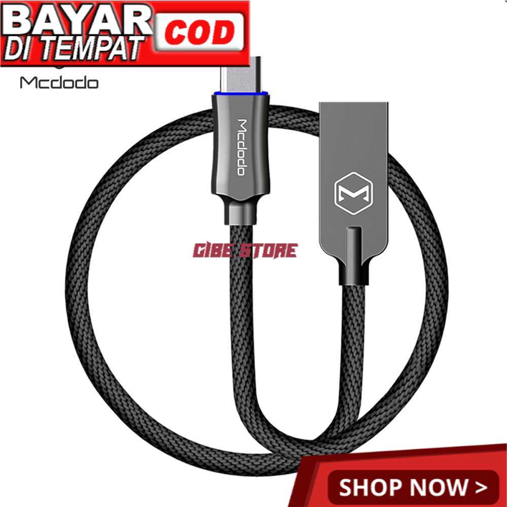MCDODO Kabel Charger USB Type C Premium Auto Disconnect - CA-288