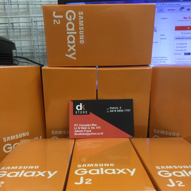 Samsung Galaxy J2 garansi resmi