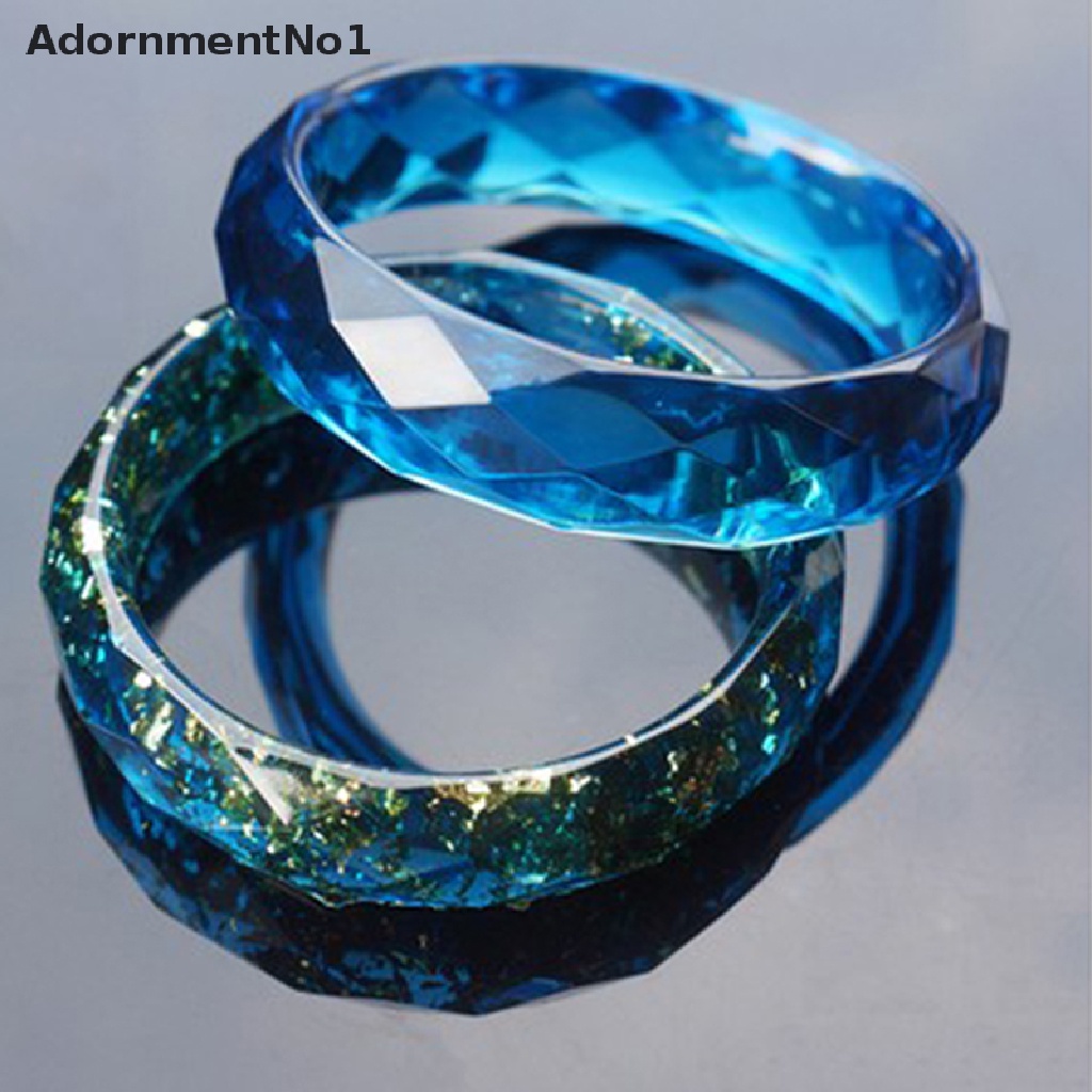 (AdornmentNo1) Cetakan Gelang Resin Bahan Silikon Transparan