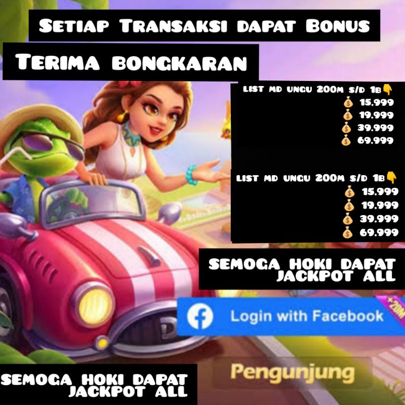 TOP UP MURAH [SPayLater] Resmi Chip MD UNGU 200M S/D 1B PANDA PROMO TERLARIS KOIN HIGGS DOMINO SUPER