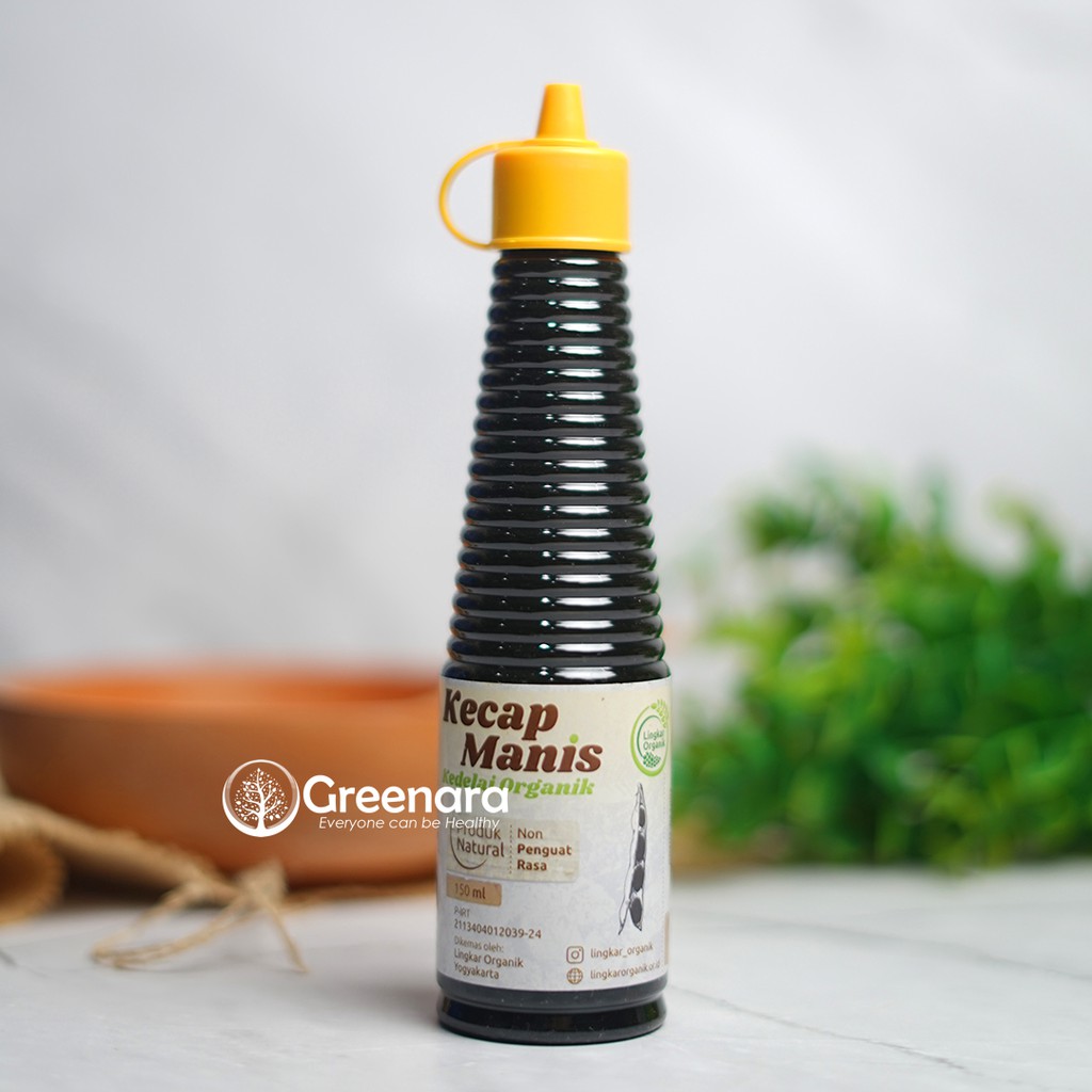 

Alsiha Sehat Alami Organik Kecap Manis Organik 150ml / Kecap Lingkar Organik / Kecap Non MSG