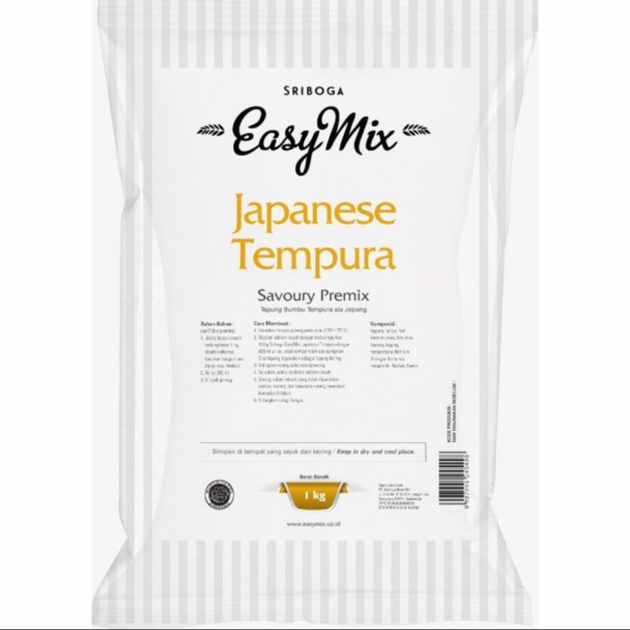 

sriboga easymix japanese tempura 1kg