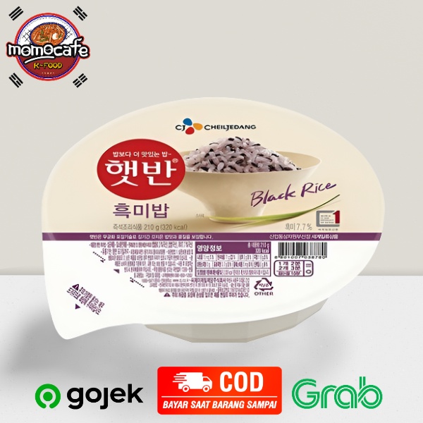 

CJ Hetban Black Rice 210g - Nasi Hitam Siap Saji Made In Korea