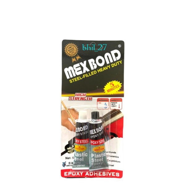 

lem plastik steel mexbond 5menit