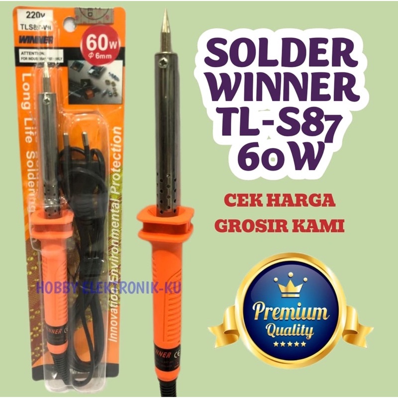 SOLDER WINNER TLS87 60W ORANGE