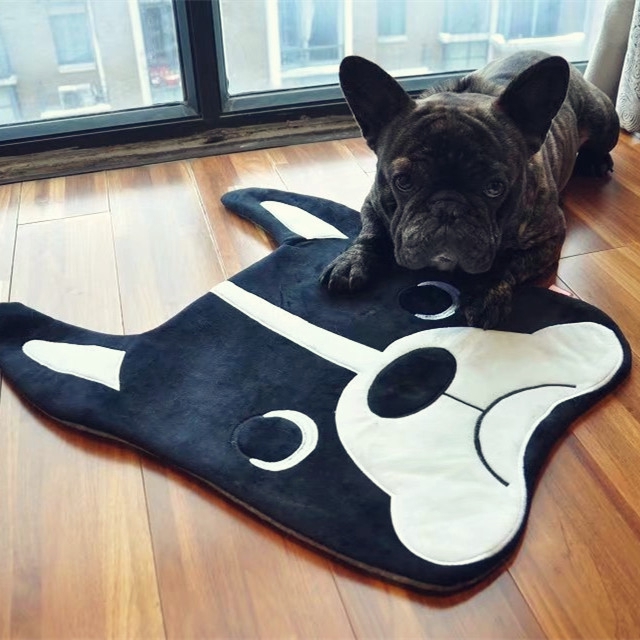 Keset Plush Model Kartun Anjing Bulldog Lucu 0 3kg Shopee Indonesia