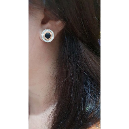 Anting Titanium asli Premium Quality Stainless steel ori anti karat anti alergi 0133