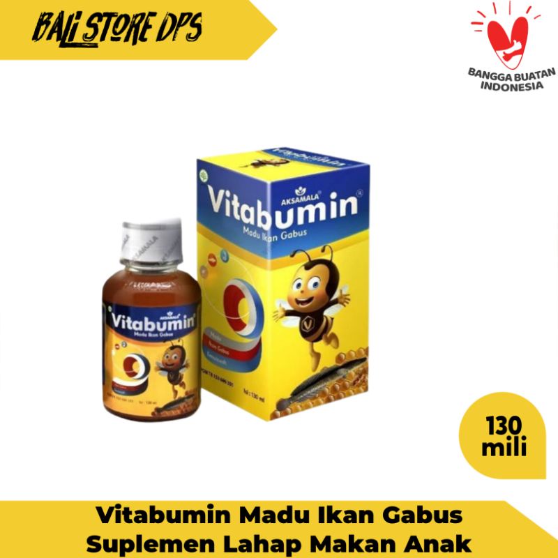 VITABUMIN Madu Ikan Gabus Albumin kutuk Suplemen Anak