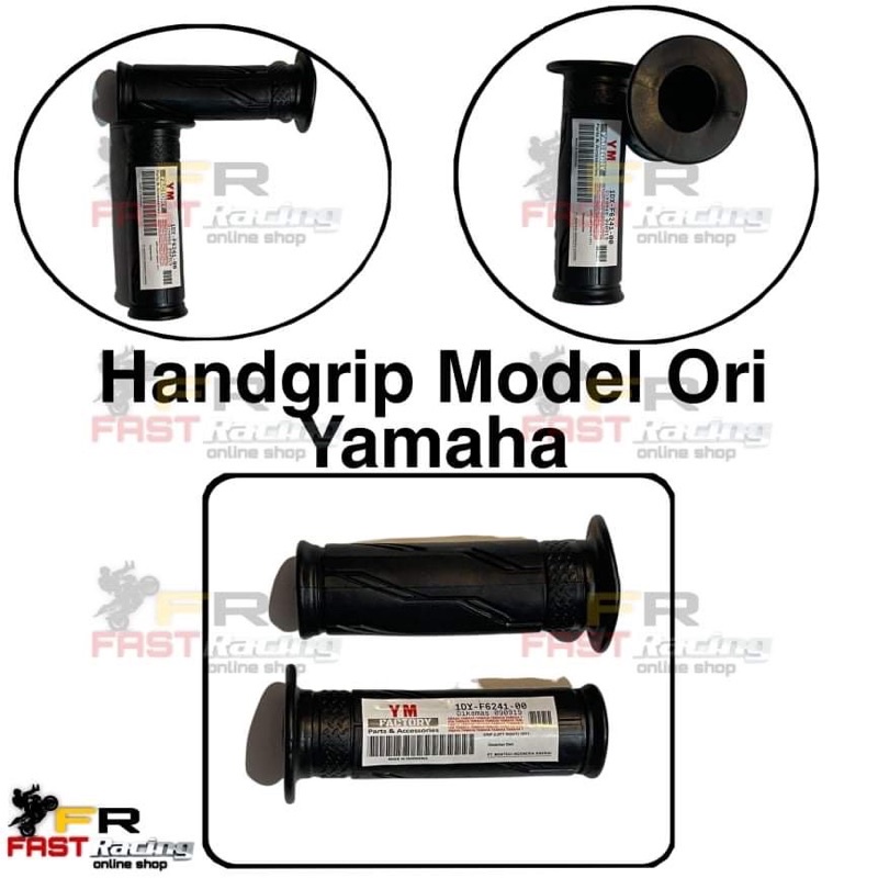 Handgrip handfat Model ori Yamaha Black universal