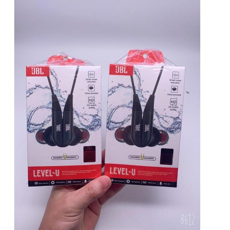 Grosir VNYE9 HF HEADSET JBL AT-145 LEVEL U SUPER BASS PACKING IMPORT W65 Ready