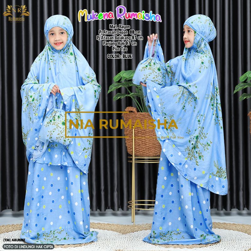 mukena anak rumaisha ori Nia rumaisha