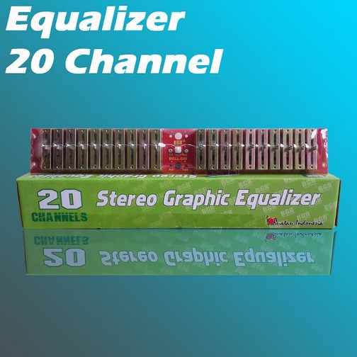 Kit Equalizer 20 Channel Bell 20 CHANEL STEREO GRAPHIC 20ch