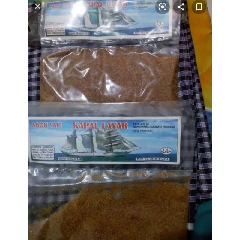 

Abon Sapi Cap Mahkota 250gr