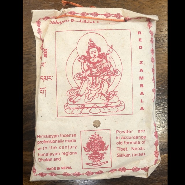 Dupa hio bubuk tibet red Zambala