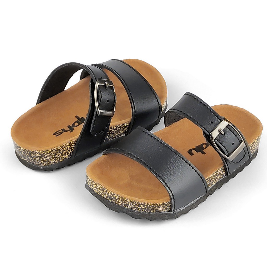 SANDAL ANAK LAKI LAKI UMUR 1 SAMPAI 2 TAHUN CHT2 HITAM