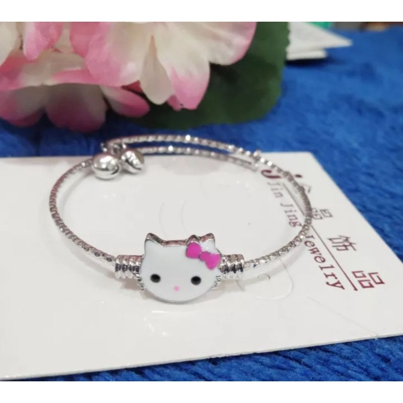 gelang anak 04 silver Kitty cantik