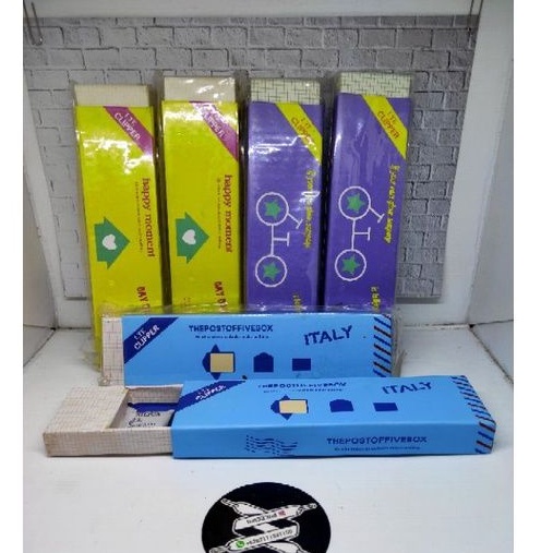

tempat/kotak /tepak pensil karton sliding/geser