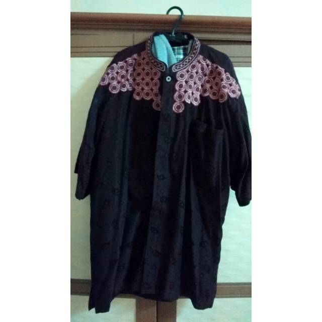 Preloved Baju koko ungu bordir