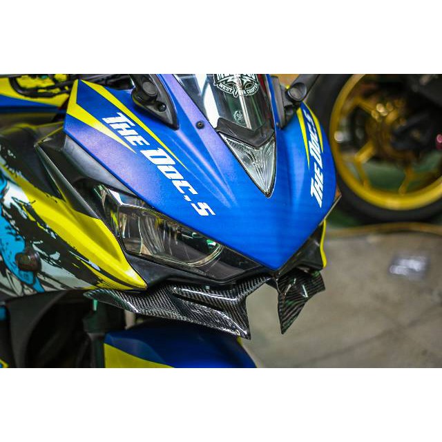 WINGLET KARBON R25 WINGLET YAMAHA R25 KARBON WINGLET R 25 KARBON WINGLET YAMAHA R25 KARBON VISOR R25