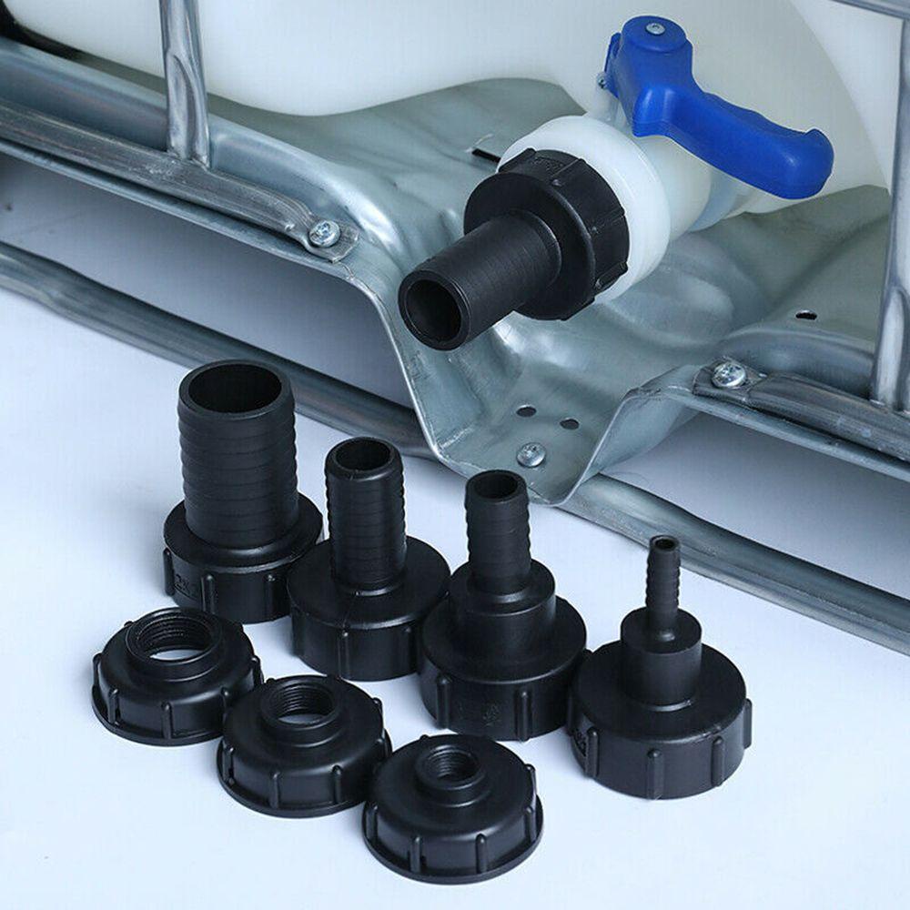 Solighter IBC Tank Adapter Konektor Keran Tahan Lama Untuk Sambungan Outlet Alat Fitting Taman Rumah