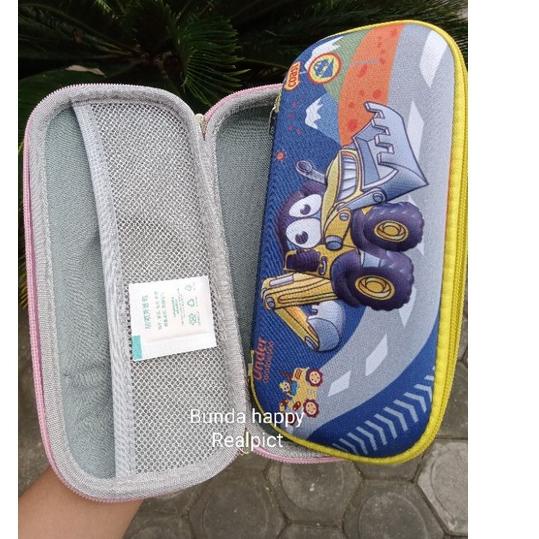 

Harga Bersahabat.. Kotak Tempat Pensil Pena Anak 3D TK SD Jerapah Unicorn Princes Astronot Mobil Dino