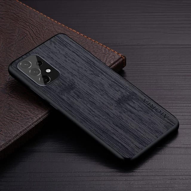 CASE SAMSUNG M14 A14 A24 A34 A54 5G 4G M23 M33 M53 5G A33 A53 A73 5G A13 A23 5G 4G WOOD TEXTURED AIORIA ORIGINAL