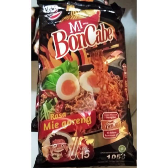 

Mie Bon Cabe Level 15