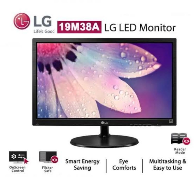 LG LED 19M38A VGA