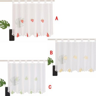 Gratis Ongkir Tirai Gorden Pendek Motif Buah untuk Jendela Gratis Ongkir Tirai Gorden Pendek Motif Buah untuk Jendela