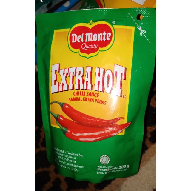 

Sambal ekstra hot delmonte 200gr 200g